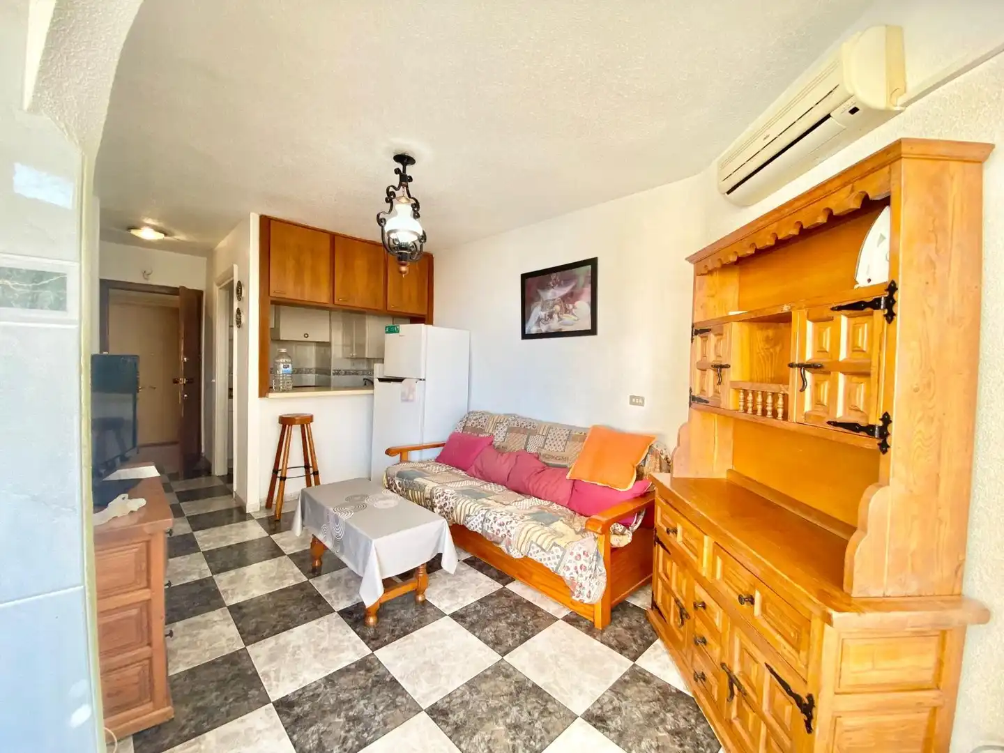 Living room of Apartments for rent in Cartagena  with Air Conditioner, Heating and Furnished