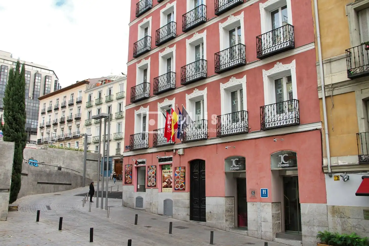 Außenansicht von Dachboden zum Verkauf in Madrid mit Klimaanlage, Heizung und Terrasse
