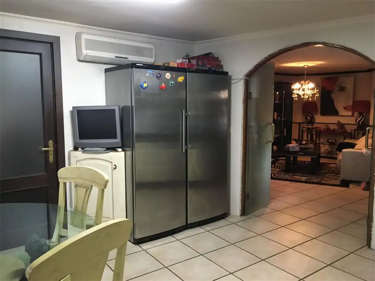 Cocina de Casa adosada en venta en Verín con Aire acondicionado, Parquet y Trastero