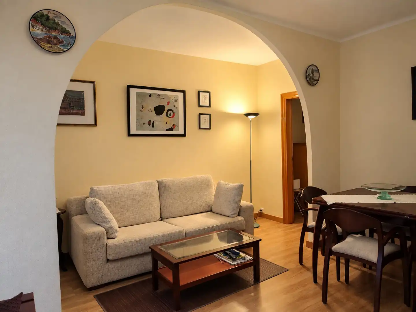 Living room of Flat for sale in Esplugues de Llobregat  with Balcony