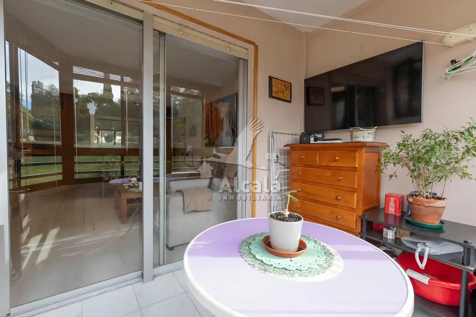 Terraza de Piso en venta en Coslada con Aire acondicionado, Calefacción y Jardín privado