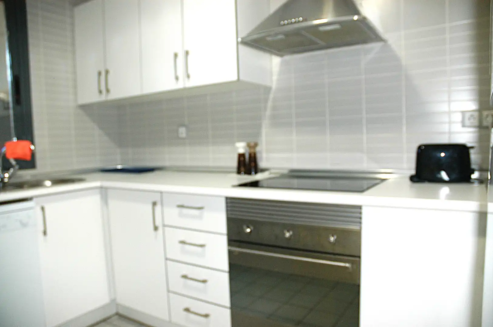 Cocina de Piso de alquiler en Murcia con Aire acondicionado, Calefacción y Parquet