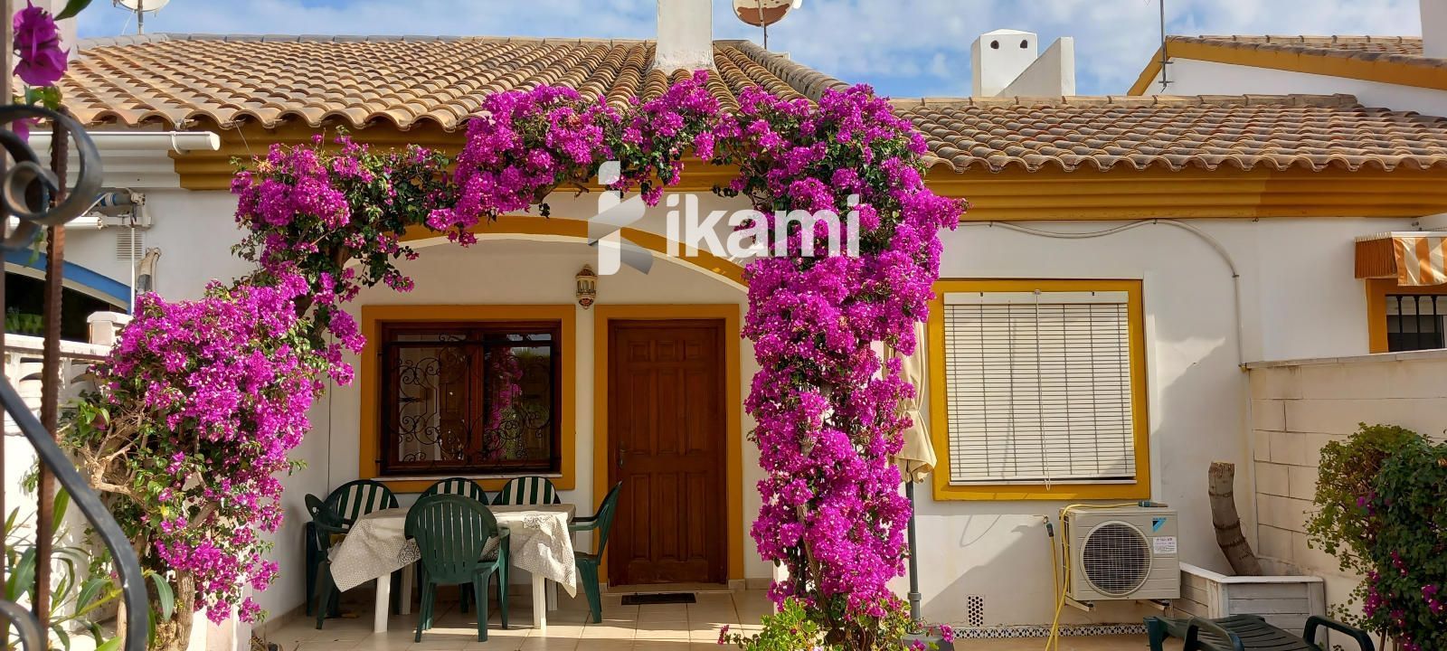 Garden of Single-family semi-detached for sale in El Verger  with Air Conditioner, Heating and Terrace