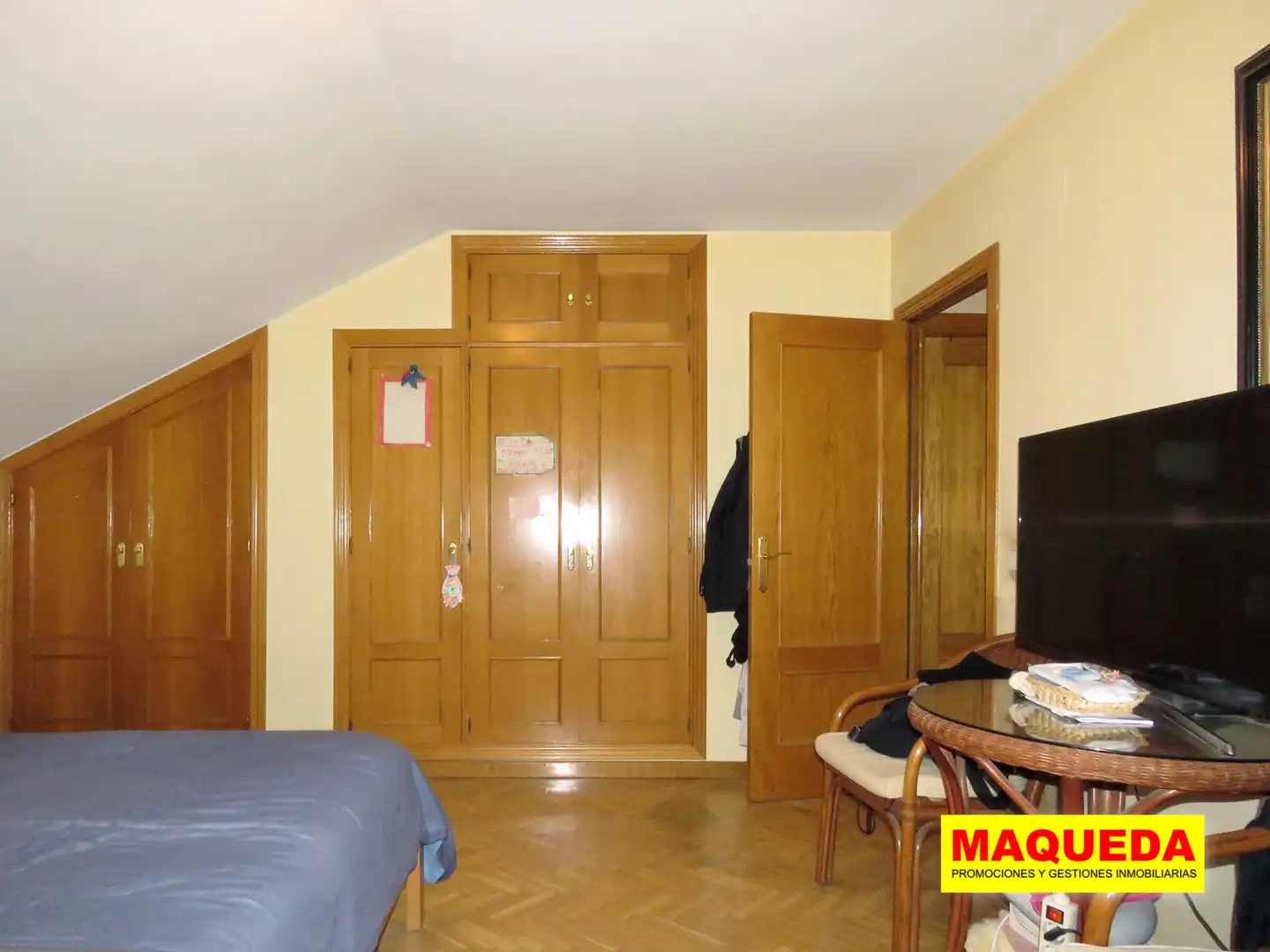Schlafzimmer von Maisonette zum Verkauf in Alcorcón mit Klimaanlage, Heizung und Parkett