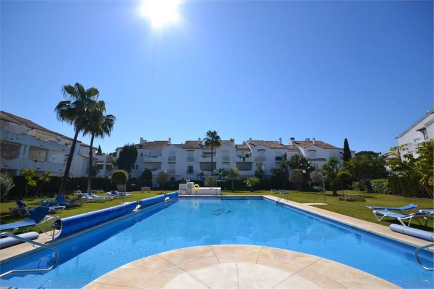 Garden of Flat to rent in Estepona  with Air Conditioner and Terrace