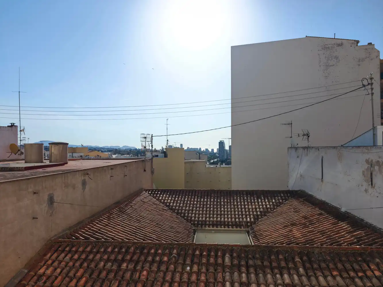 Vista exterior de Piso en venta en Calpe / Calp con Aire acondicionado, Terraza y Amueblado