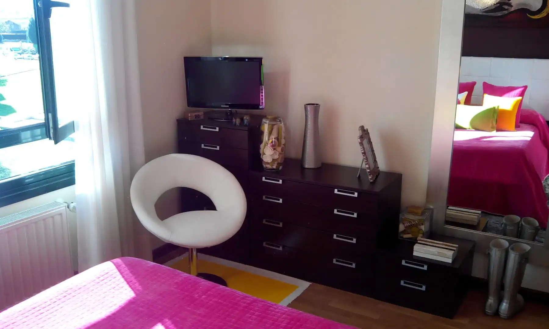 Schlafzimmer von Wohnung zur Miete in Gijón  mit Heizung und Abstellraum