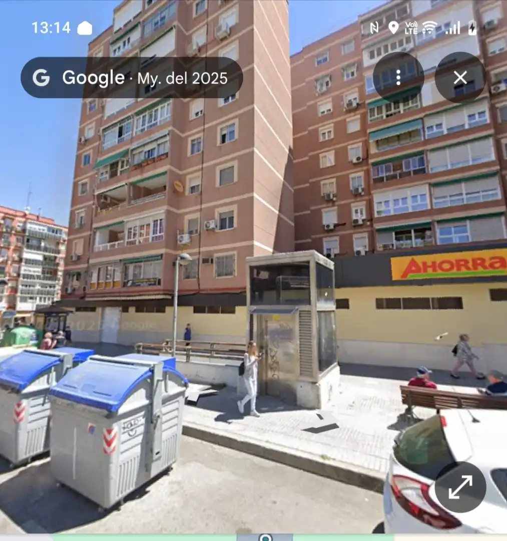 Vista exterior de Garatge de lloguer en Leganés