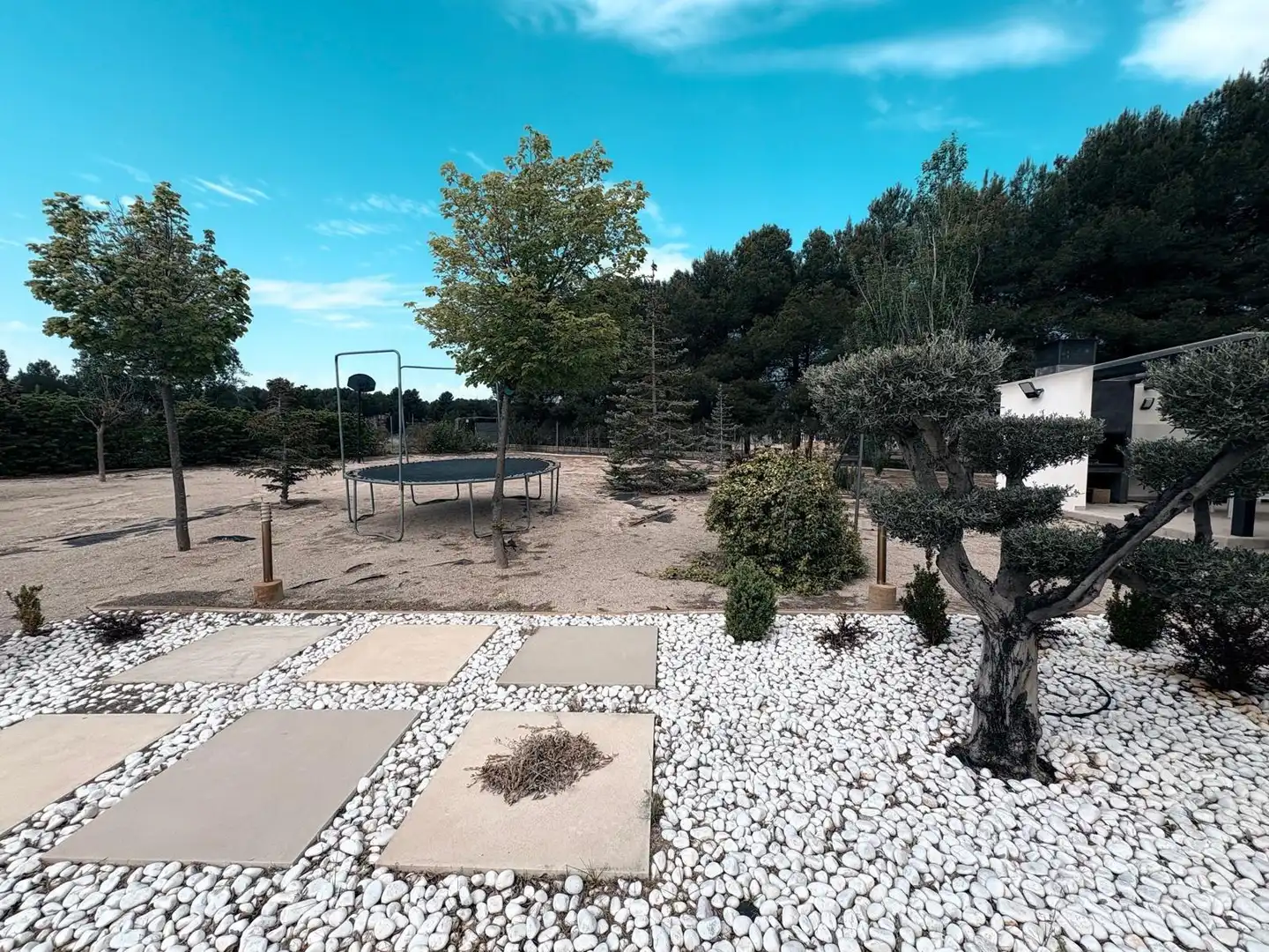 Jardí de Casa o xalet en venda en Almansa amb Calefacció, Jardí privat i Terrassa