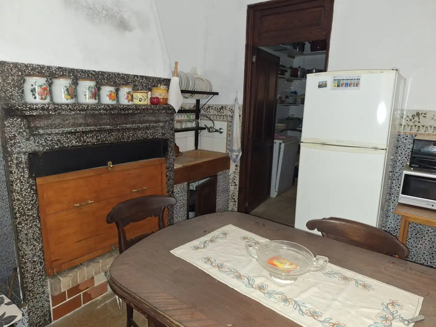 Cuina de Casa adosada en venda en Algaida amb Jardí privat i Traster