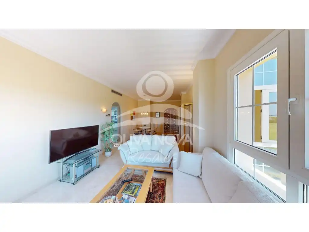 Living room of Attic for sale in Oliva  with Terrace, Swimming Pool and Furnished