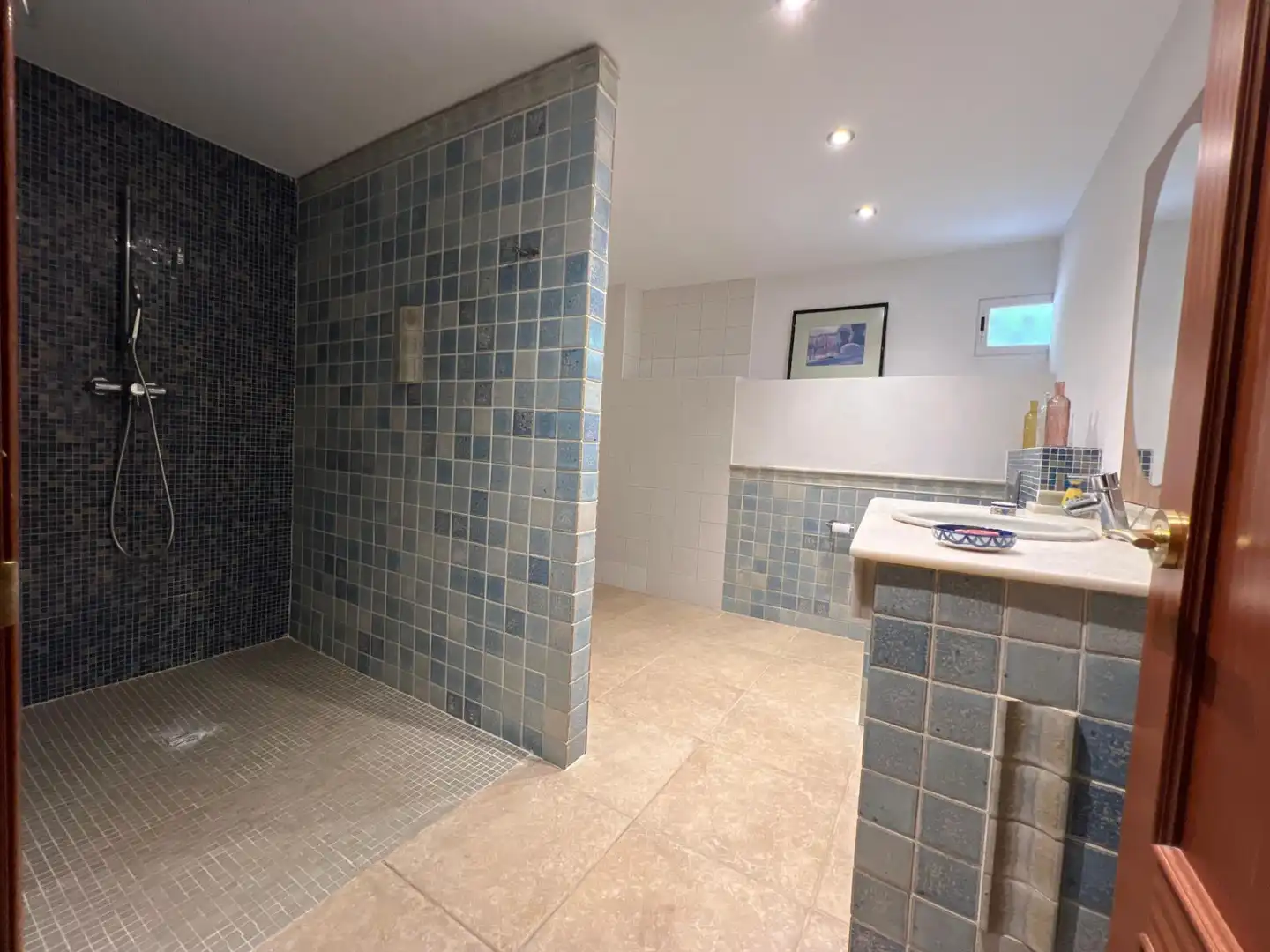 Baño de Casa o chalet en venta en Benidorm con Aire acondicionado, Jardín privado y Piscina