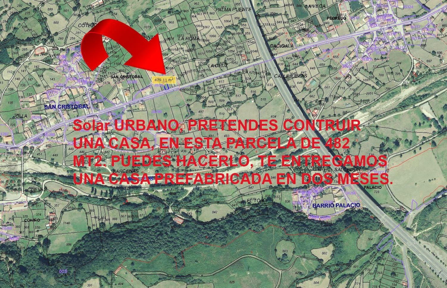 Industrial land for sale in Arenas de Iguña