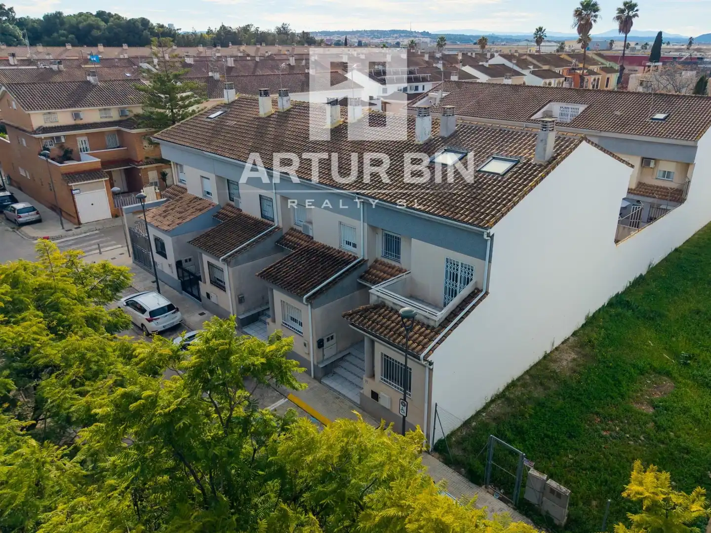 Vista exterior de Casa o chalet en venta en Alaquàs con Aire acondicionado, Calefacción y Trastero