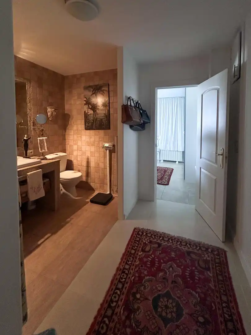 Baño de Ático de alquiler en  Palma de Mallorca con Aire acondicionado, Calefacción y Terraza