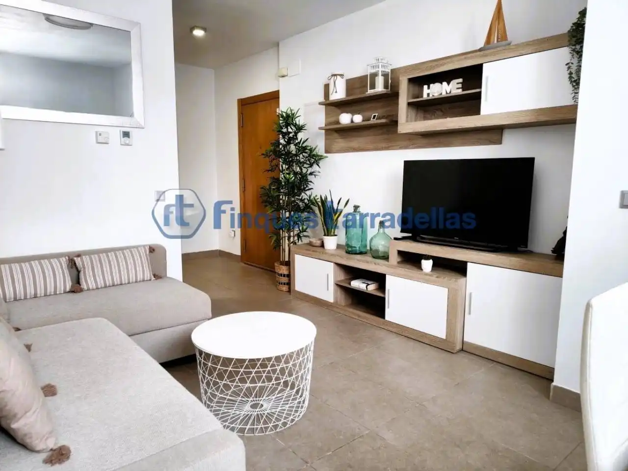 Wohnzimmer von Wohnung zum Verkauf in Blanes mit Heizung, Terrasse und Abstellraum