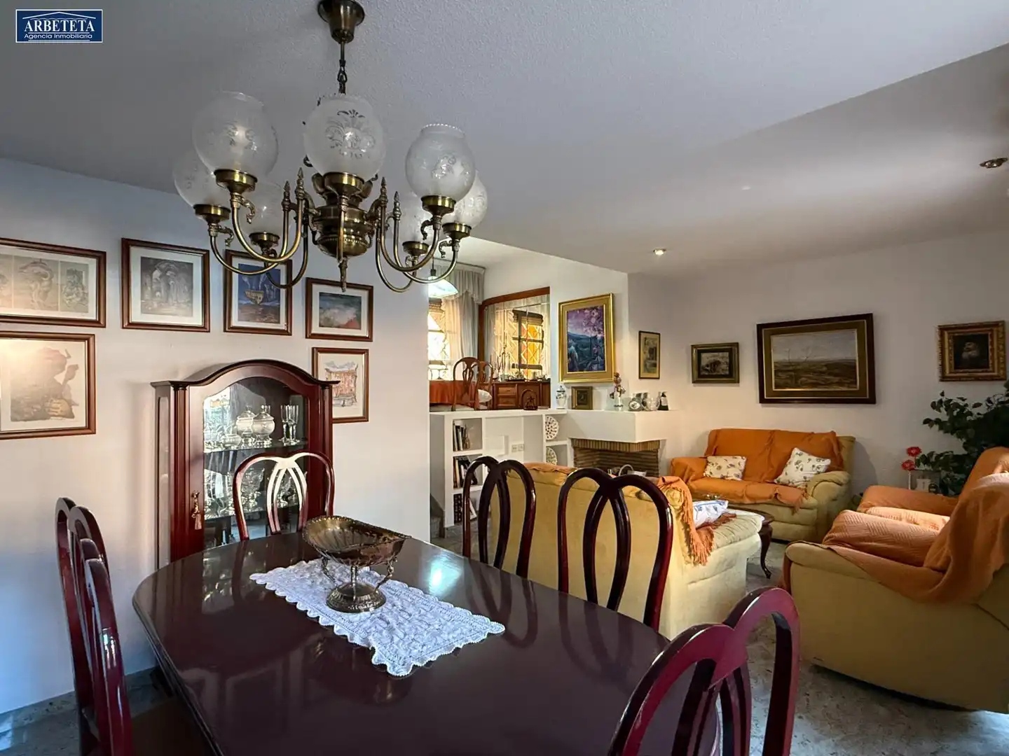 Comedor de Casa o chalet en venta en Guadalajara con Calefacción, Parquet y Terraza