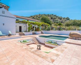 Jardí de Finca rústica en venda en Álora amb Aire condicionat, Terrassa i Piscina