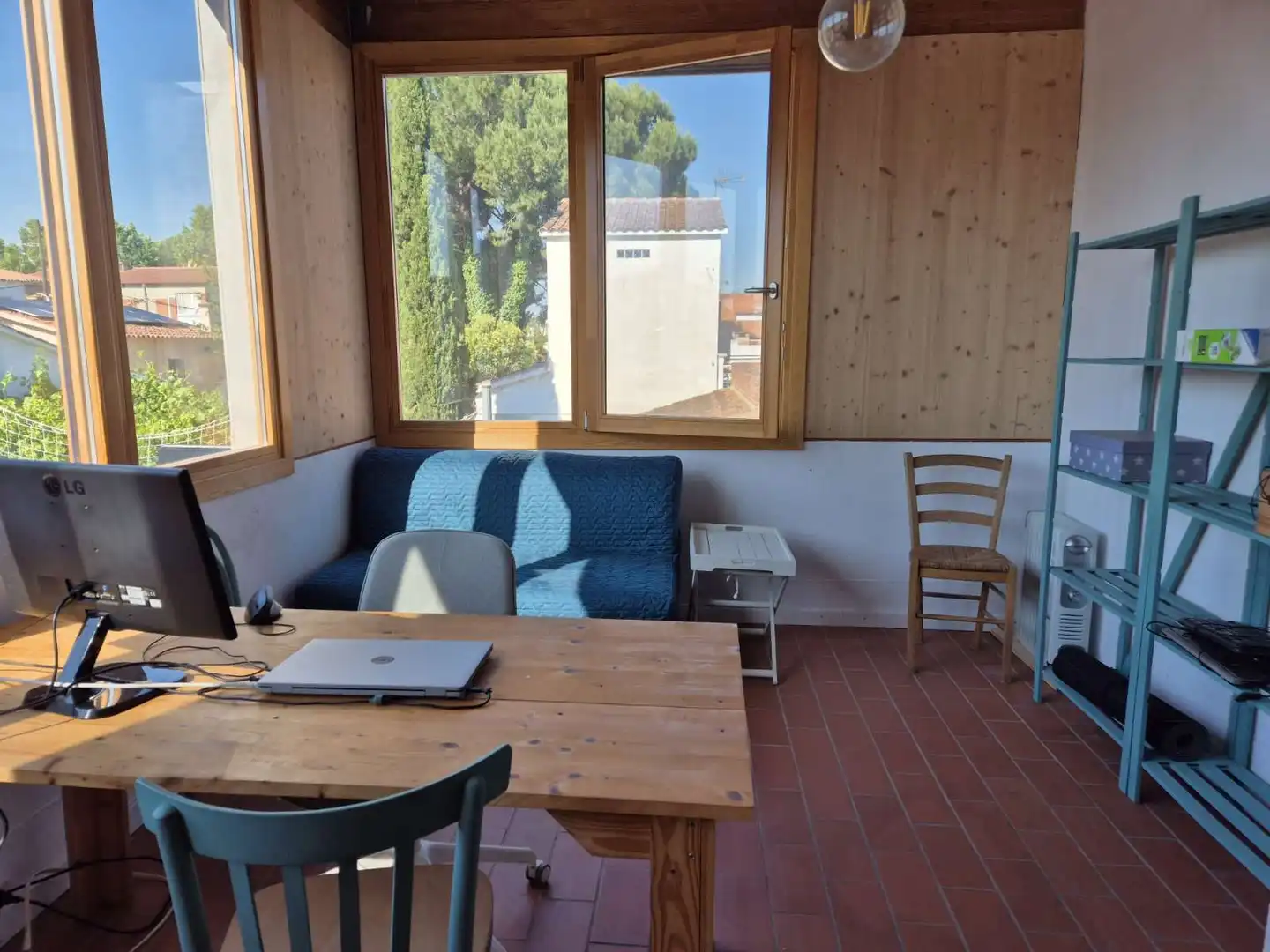 Living room of Flat for share in Sant Cugat del Vallès  with Air Conditioner, Terrace and Furnished