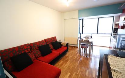 Living room of Flat for sale in Gijón   with Heating, Parquet flooring and Storage room