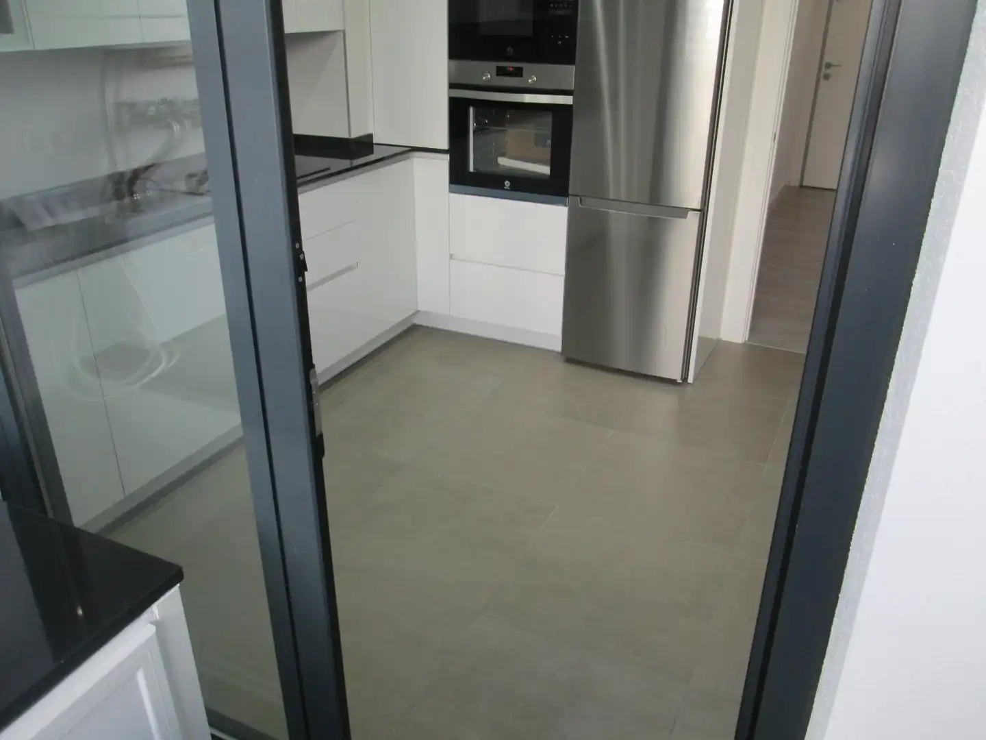 Cuina de Pis de lloguer en Sevilla amb Aire condicionat, Parquet i Terrassa