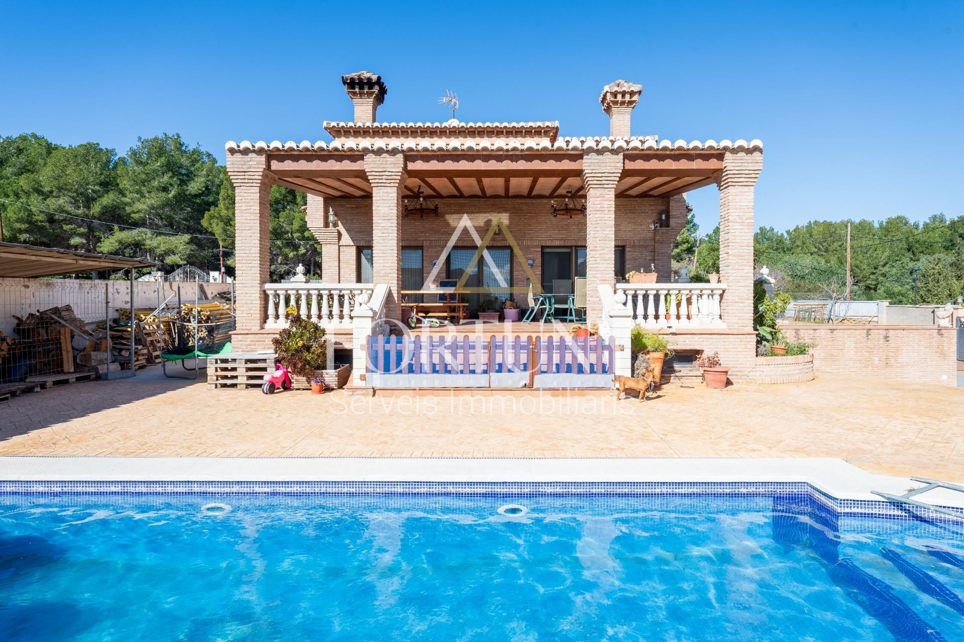 Garden of House or chalet for sale in Alcover  with Air Conditioner, Heating and Private garden