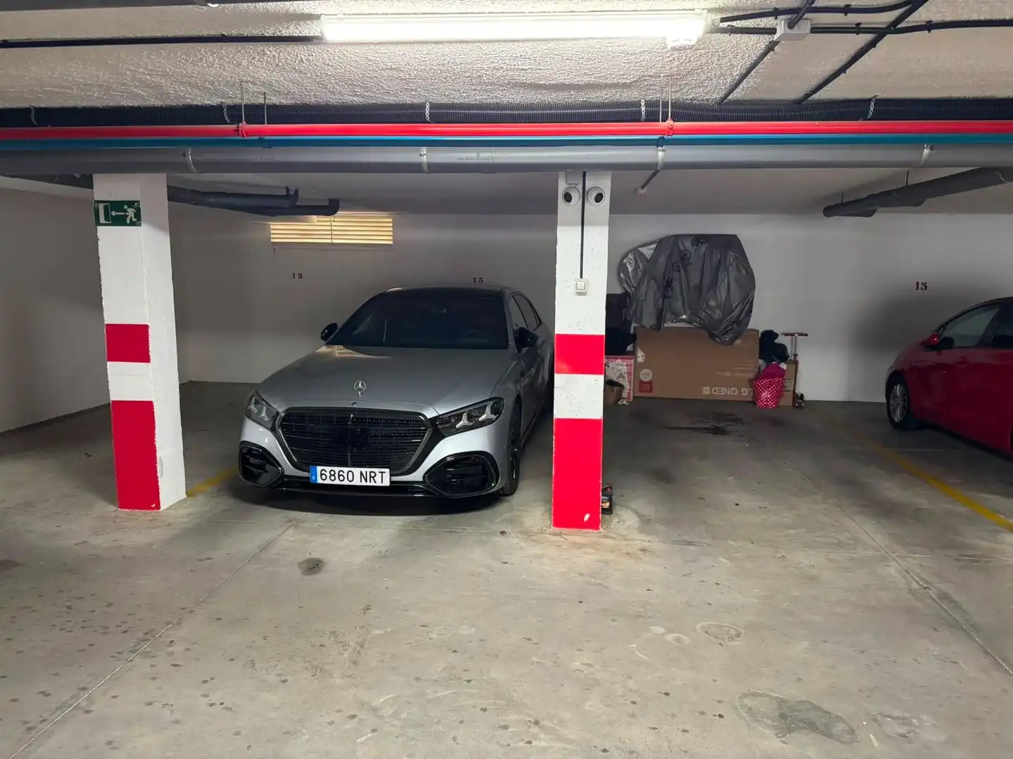 Parking of Flat for sale in Marbella  with Air Conditioner, Terrace and Furnished