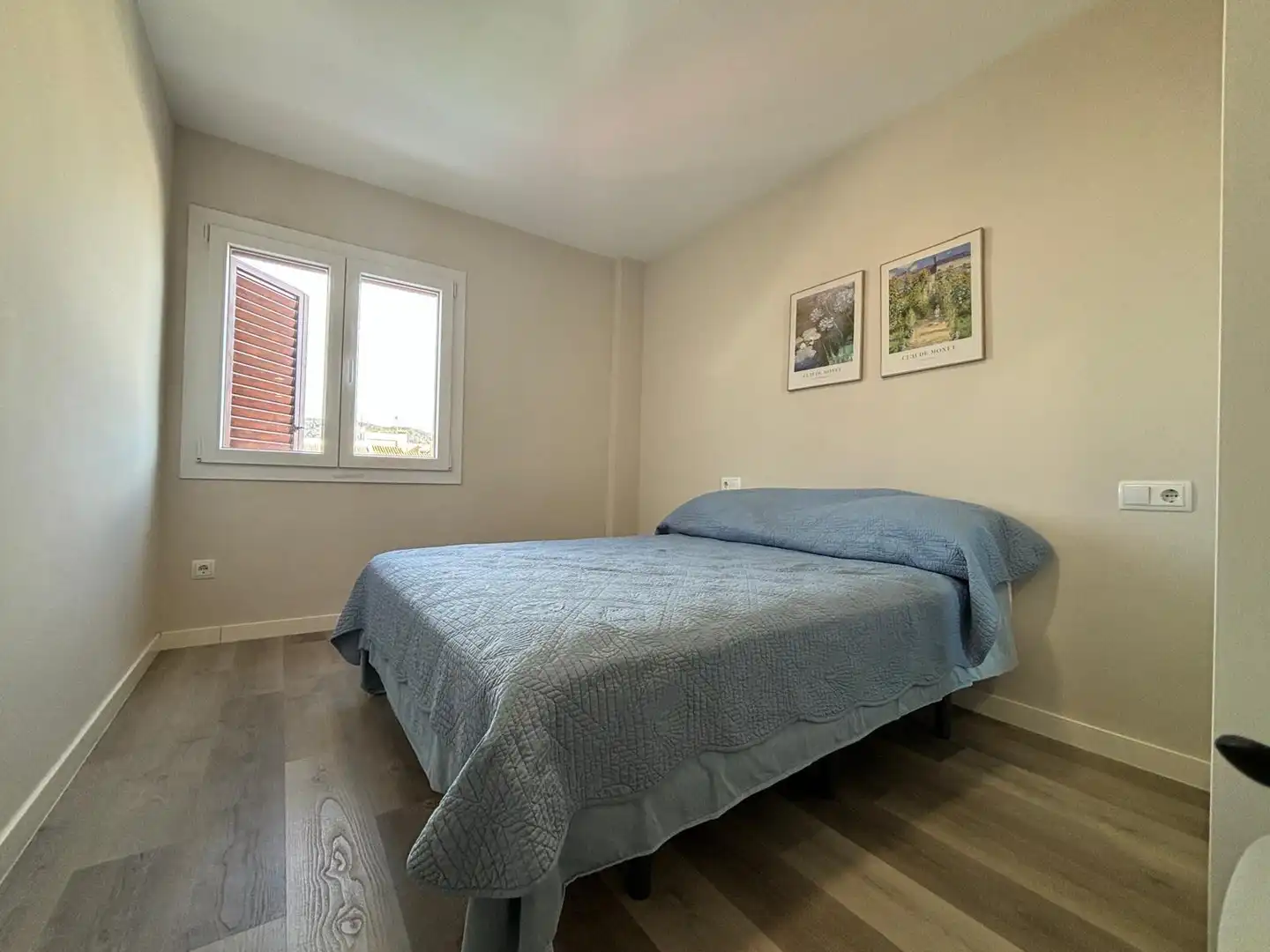 Schlafzimmer von Dachboden zum Verkauf in Alcúdia mit Klimaanlage, Parkett und Terrasse