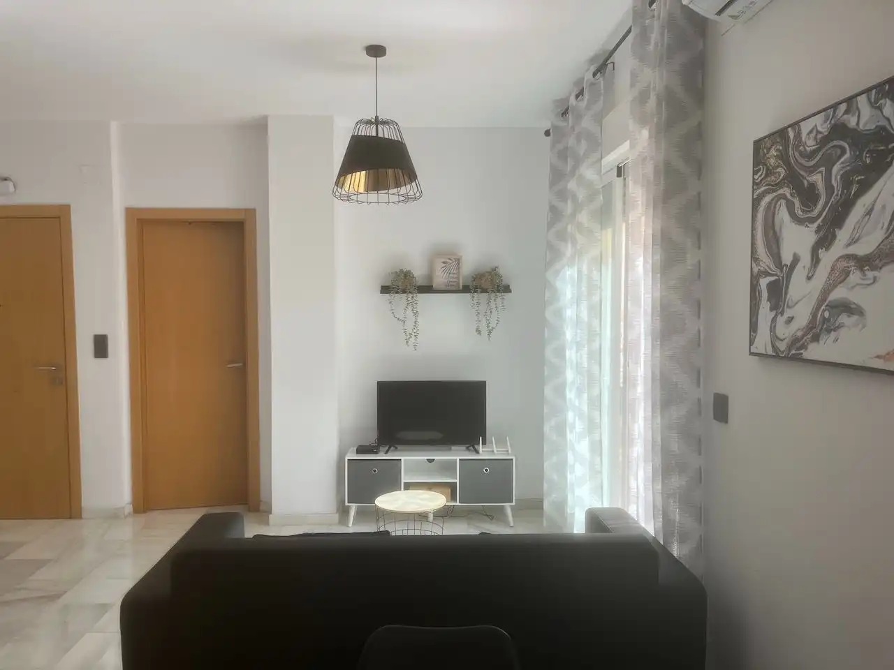 Sala de estar de Ático de alquiler en Vélez-Málaga con Aire acondicionado y Calefacción