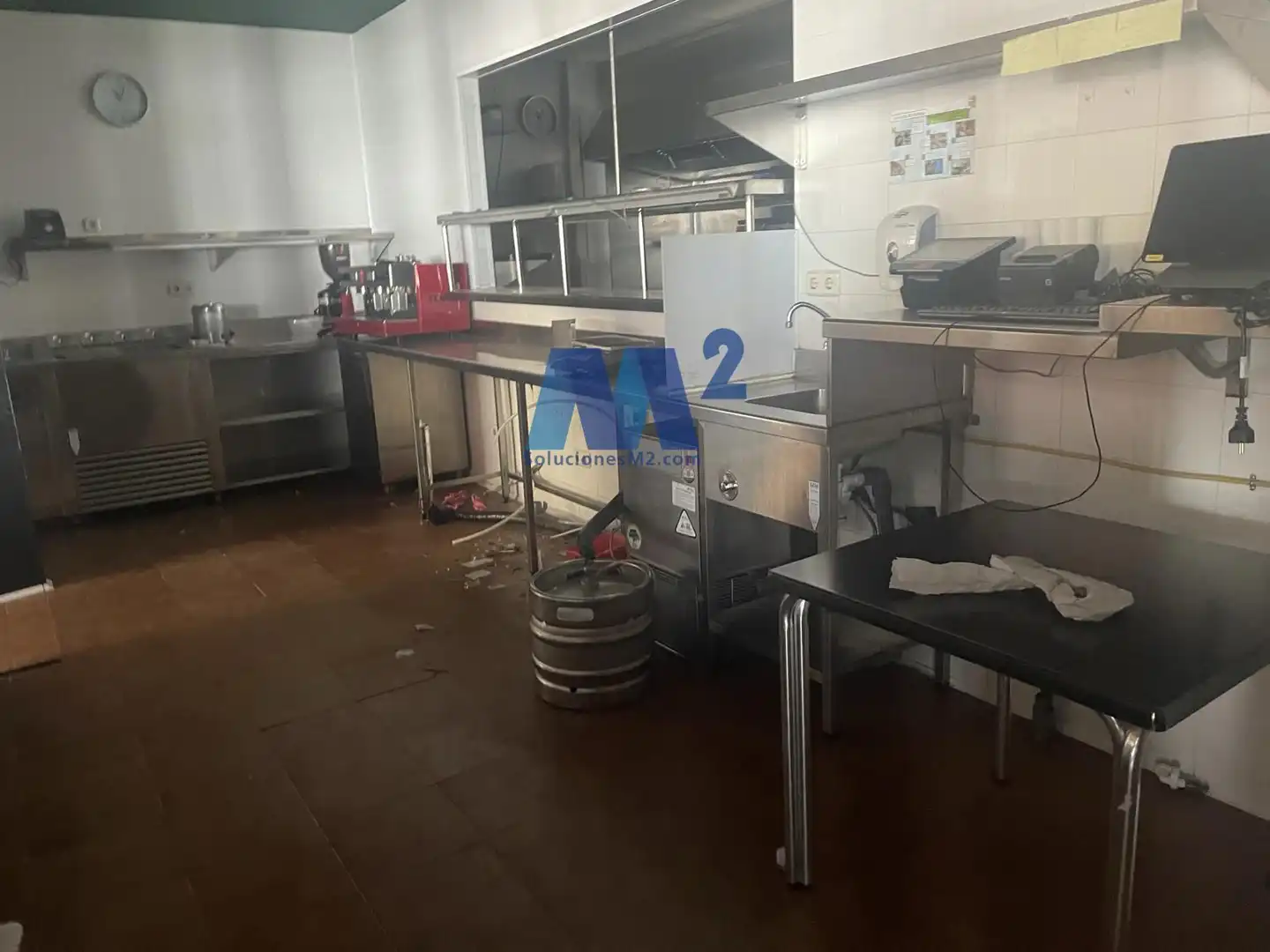 Küche von Fabrikhallen zur Miete in Coslada