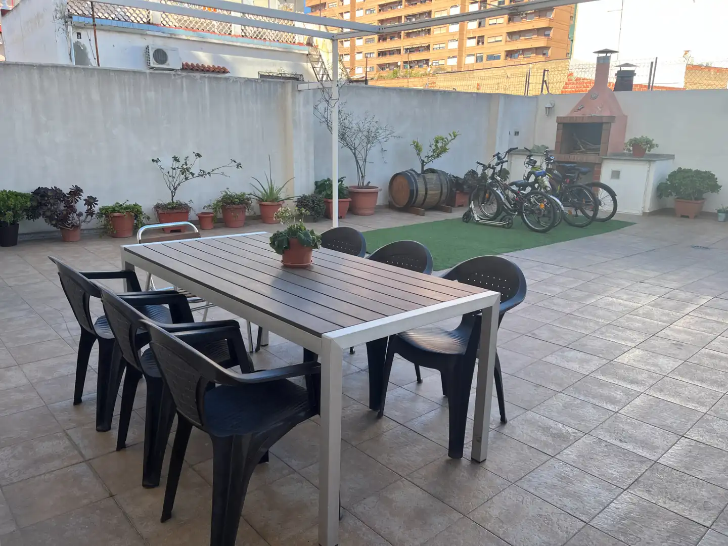 Terrace of Flat for sale in Valencia  with Air Conditioner, Terrace and Storage room