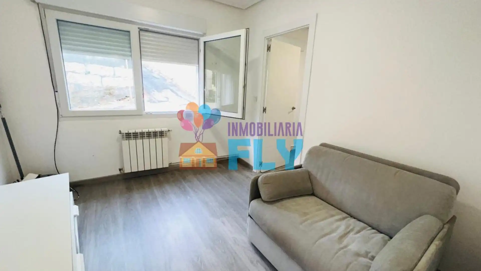 Wohnzimmer von Wohnung zur untervermieten in Ourense Capital  mit Heizung, Möbliert und Balkon