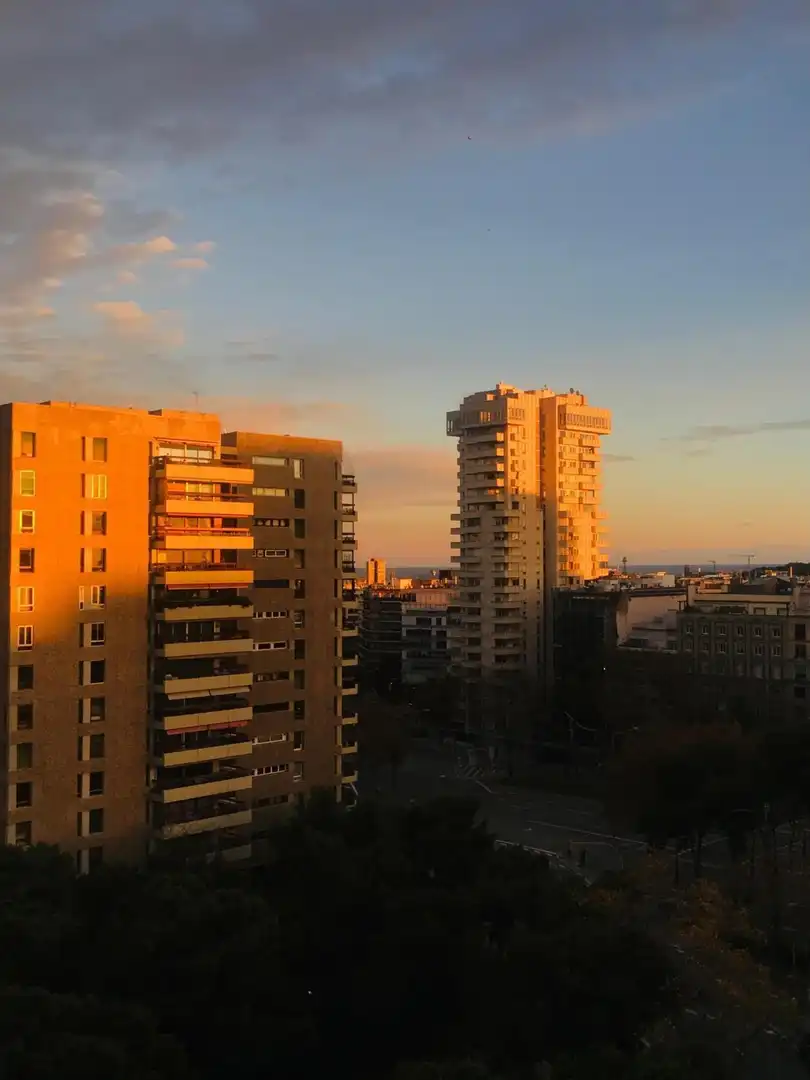Vista exterior de Pis en venda en Sarrià - Sant Gervasi