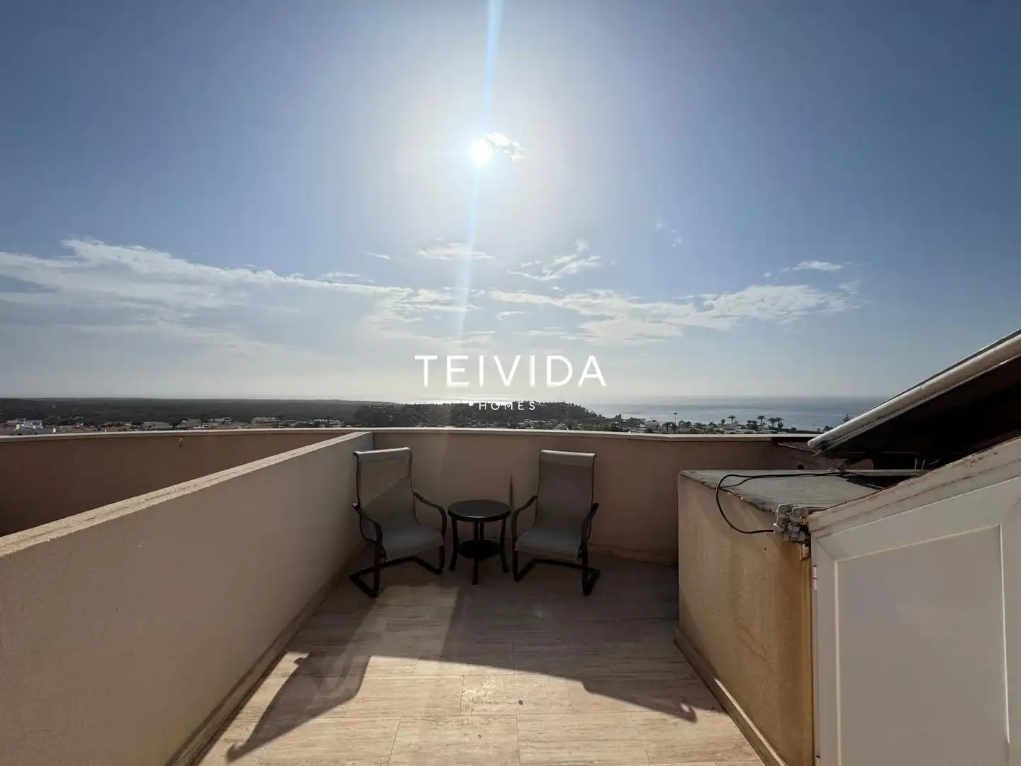 Terrace of Attic for rent in Arona  with Terrace, Swimming Pool and Furnished