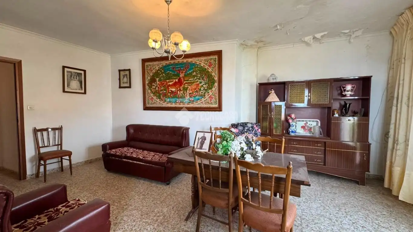 Sala de estar de Casa adosada en venta en Rubite con Calefacción y Balcón