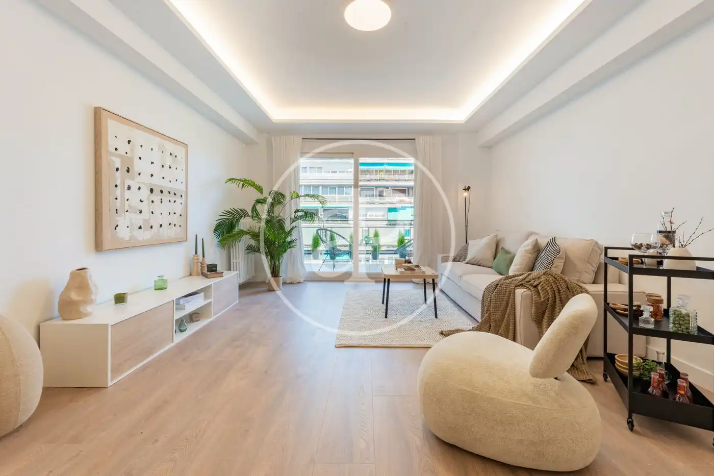 Living room of Flat for sale in Madrid  with Air Conditioner, Heating and Terrace