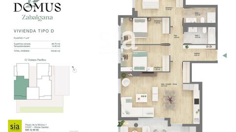 Foto 2 de Piso en venta en Oceano Pacifico, Zabalgana, Vitoria - Gasteiz