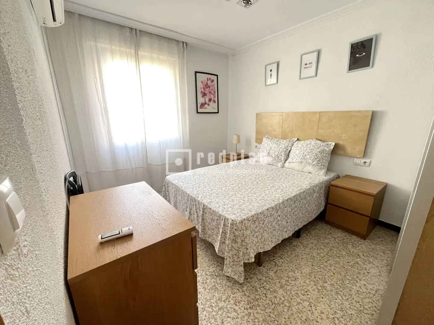 Bedroom of Flat for rent in Sevilla  with Air Conditioner, Private garden and Terrace