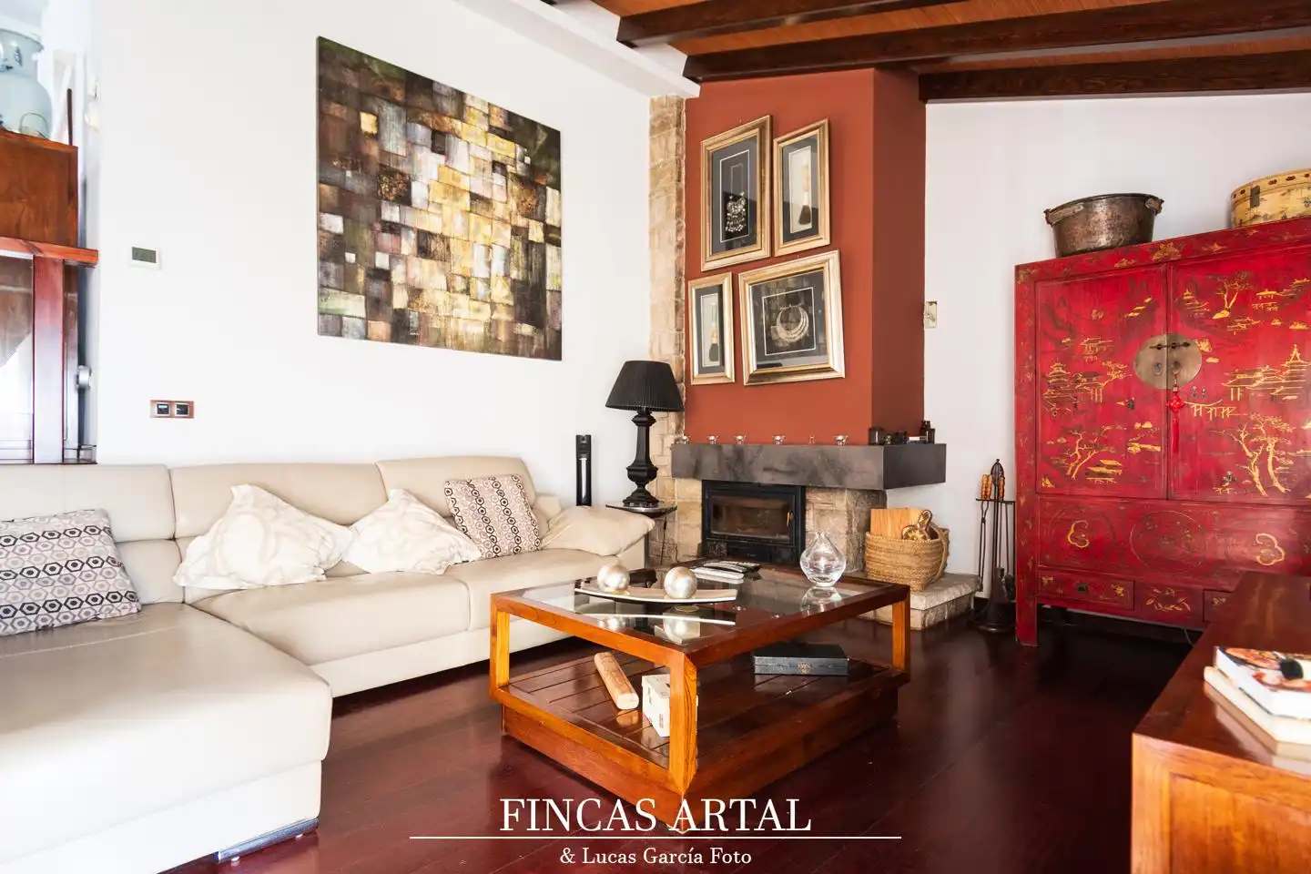 Sala de estar de Casa o chalet en venta en Zaragoza con Aire acondicionado, Calefacción y Jardín privado