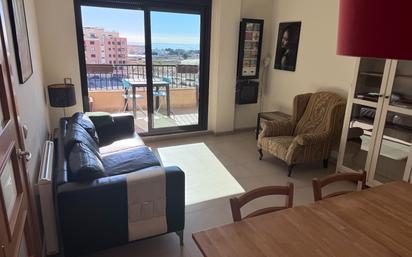 Living room of Apartment for sale in Roquetas de Mar  with Terrace and Community pool