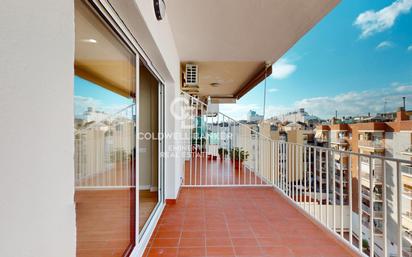 Terrace of Attic for sale in  Barcelona Capital  with Air Conditioner, Heating and Parquet flooring