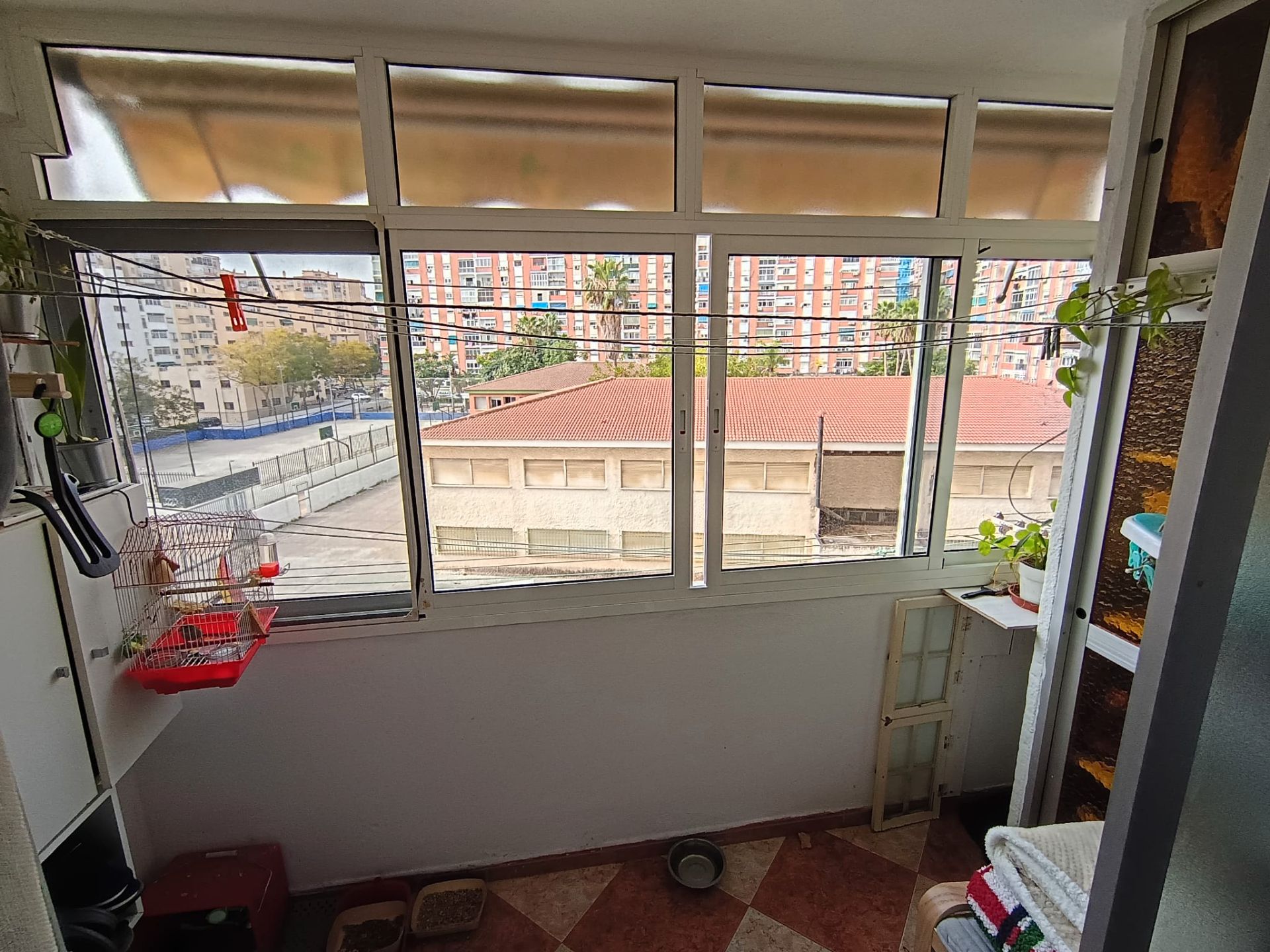 Bedroom of Flat for sale in Málaga Capital  with Air Conditioner, Terrace and Furnished