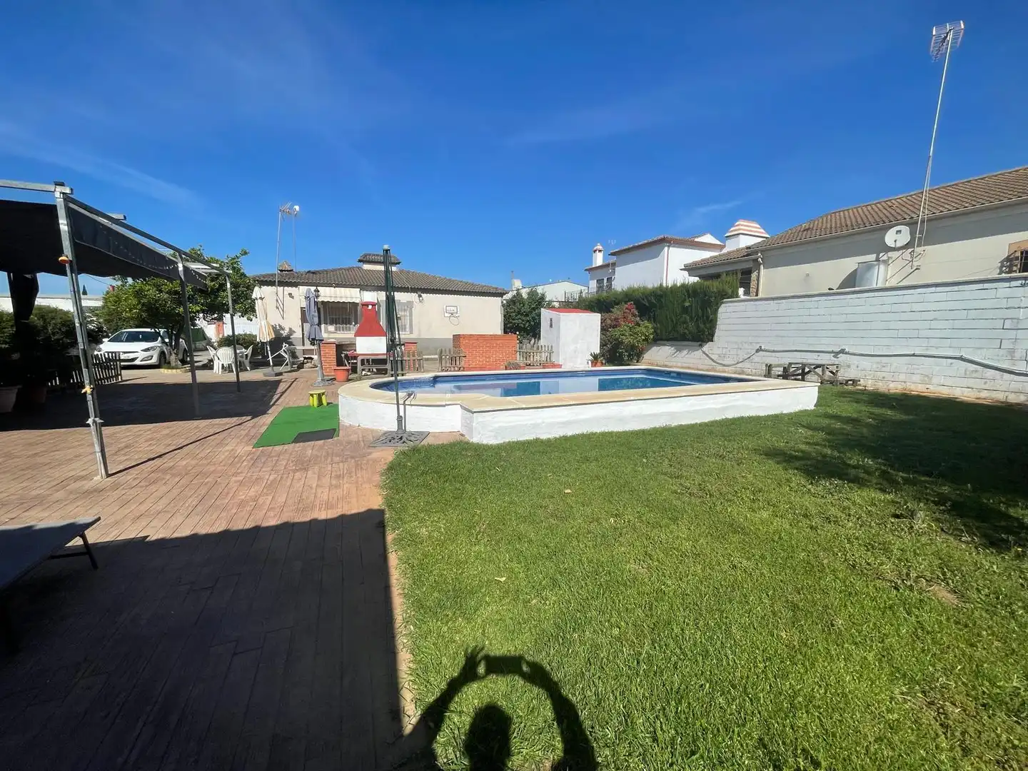 Piscina de Casa o xalet en venda en Córdoba amb Aire condicionat, Jardí privat i Terrassa