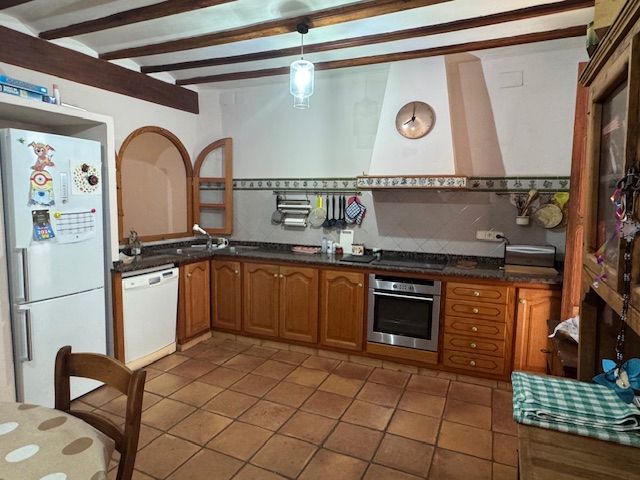 Kitchen of House or chalet for sale in Vilafamés  with Terrace, Furnished and Oven