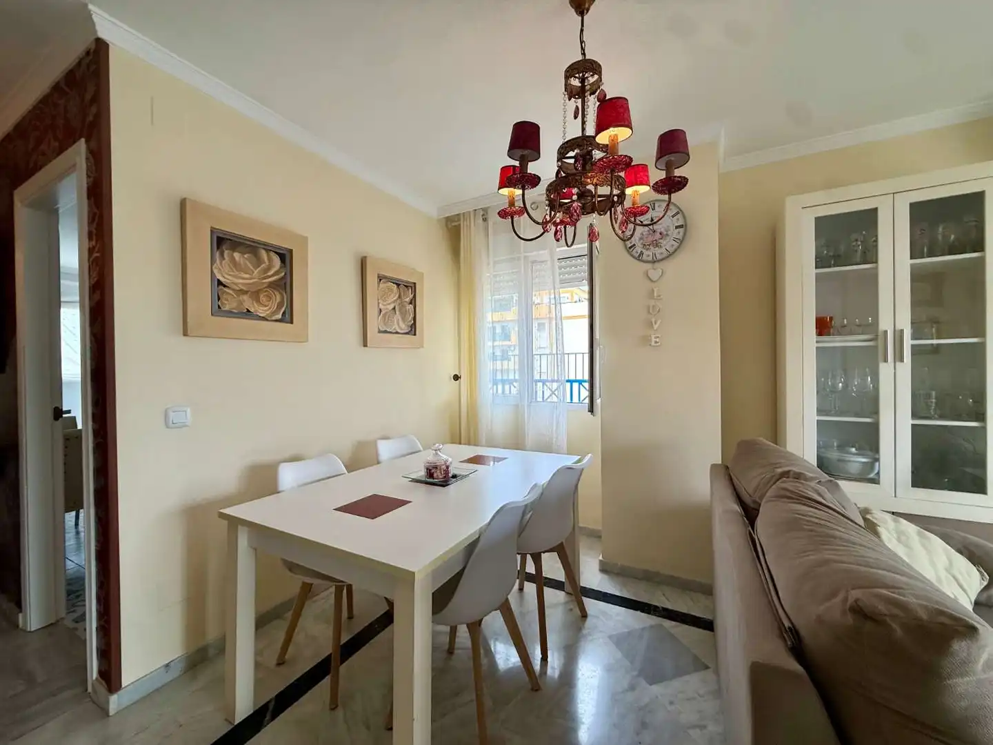 Esszimmer von Wohnung zur Miete in Algarrobo mit Terrasse
