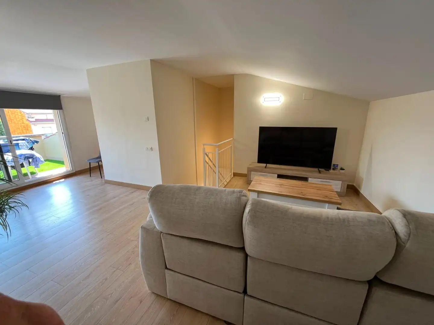 Living room of Duplexes for sale in Vic  with Heating, Terrace and Storage room
