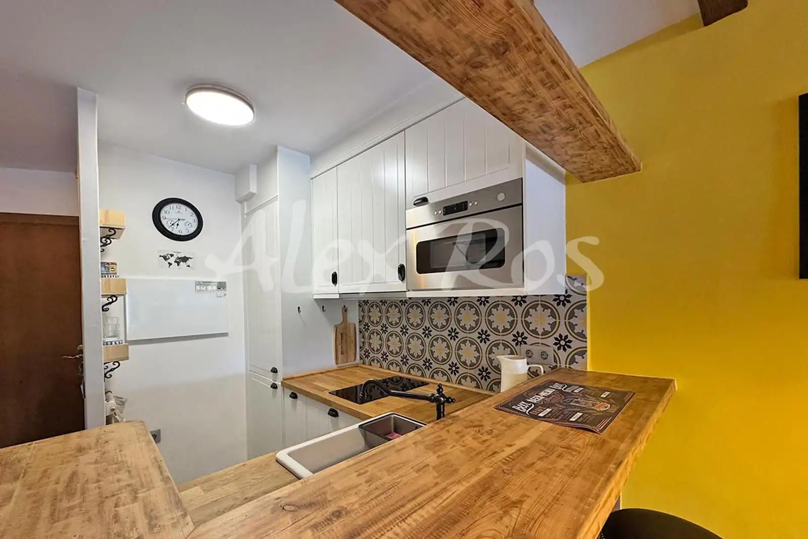 Küche von Wohnungen zum Verkauf in Bellver de Cerdanya mit Terrasse, Abstellraum und Möbliert