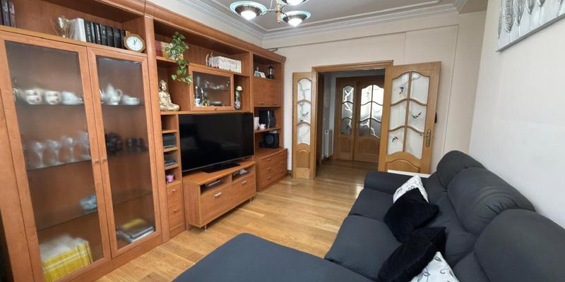 Sala de estar de Piso en venta en Bilbao 