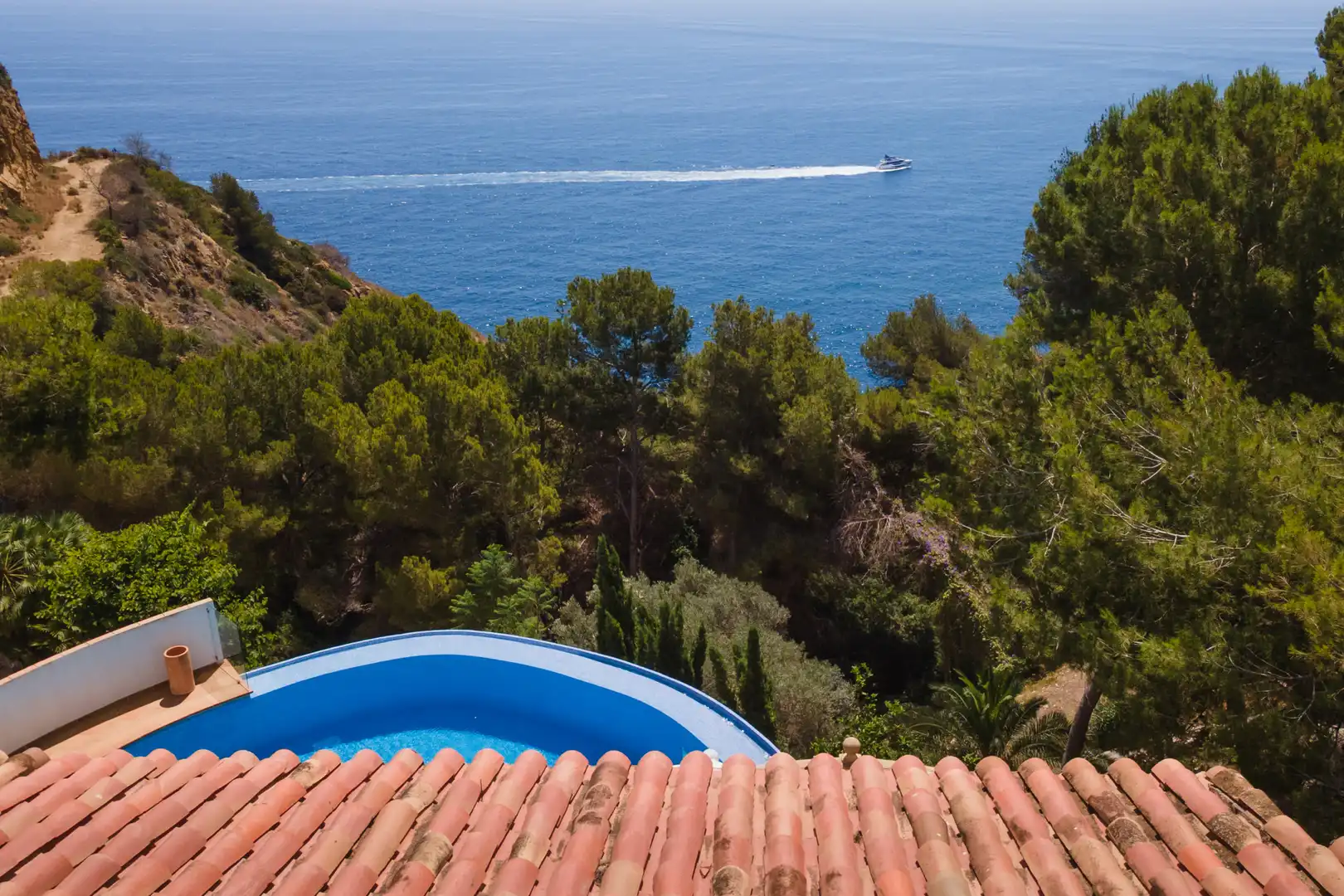 Piscina de Casa o chalet en venta en Jávea / Xàbia con Aire acondicionado, Jardín privado y Terraza