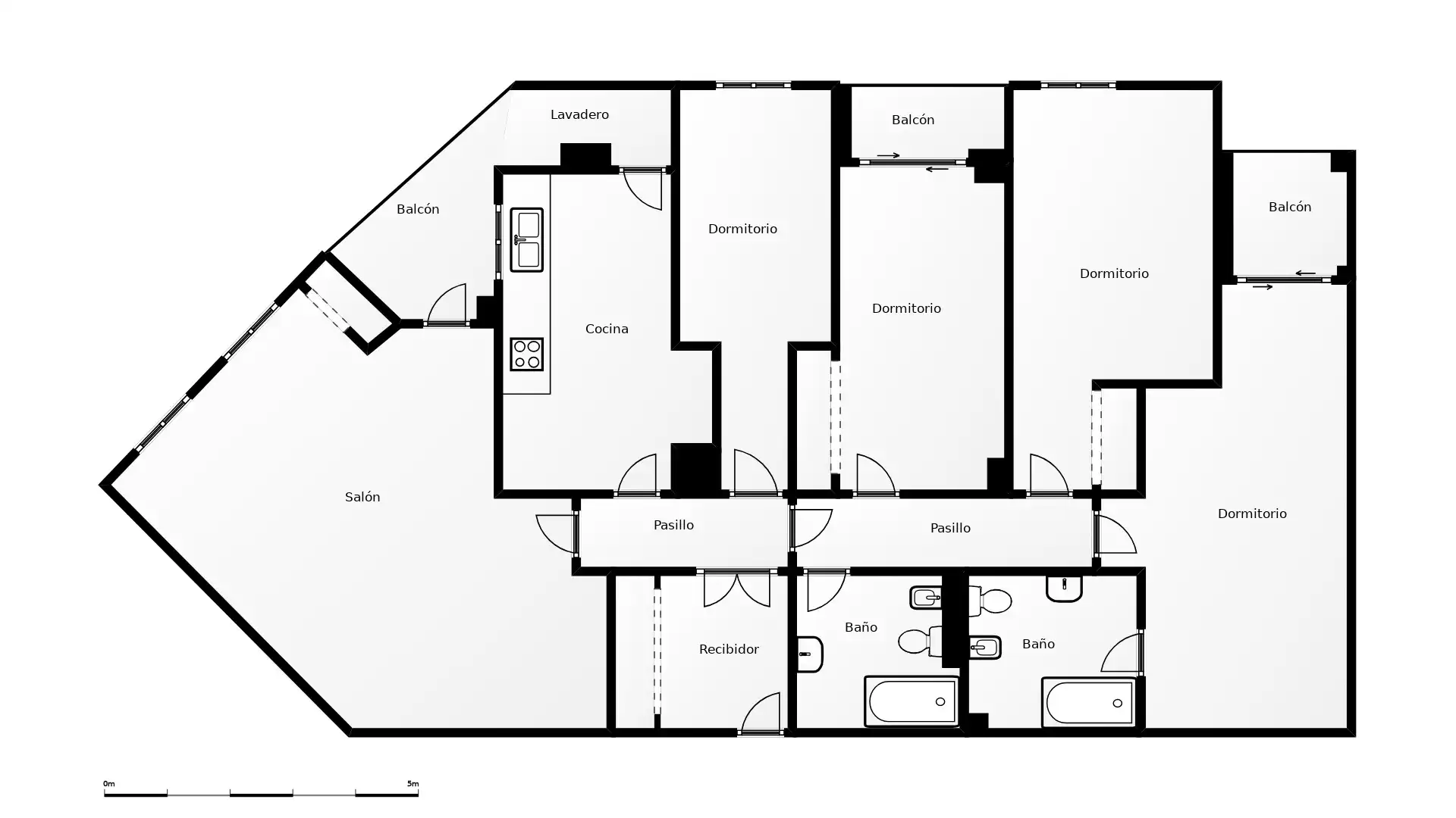 Flat for sale in Valencia  with Air Conditioner, Heating and Terrace